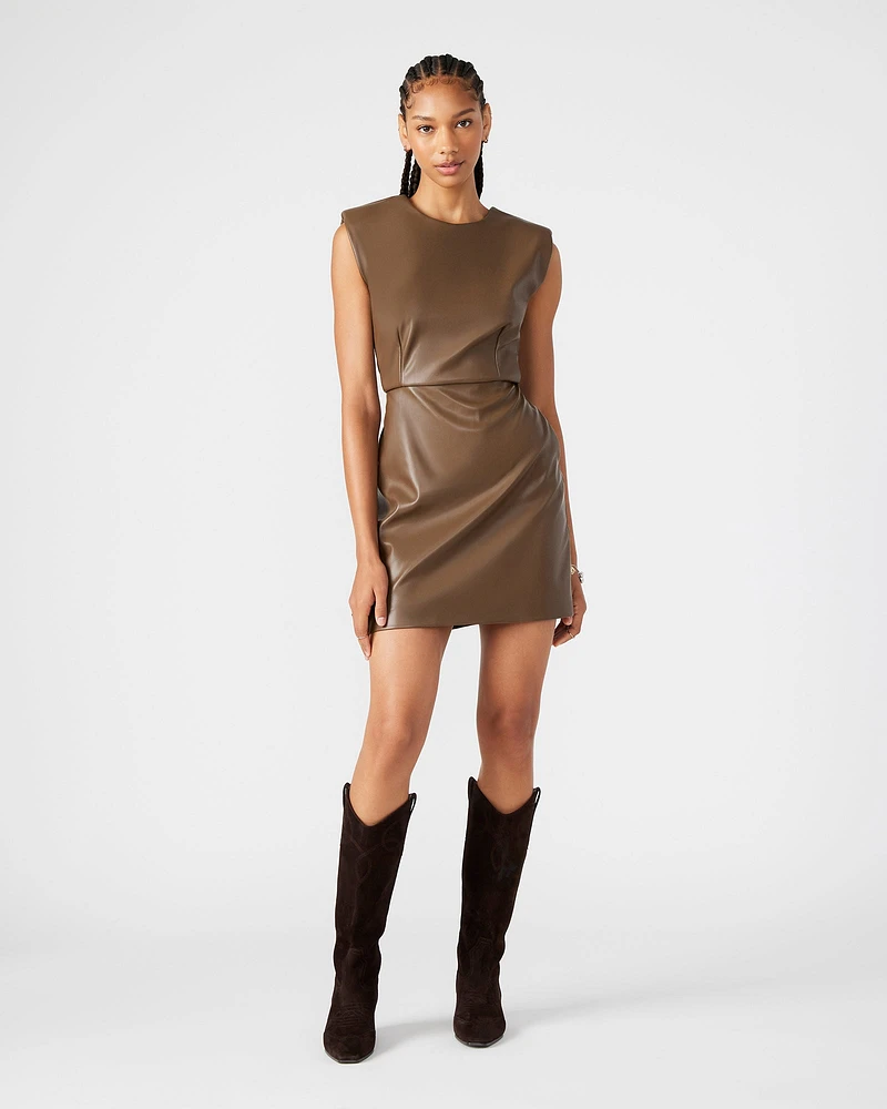 BELEN DRESS COCOA