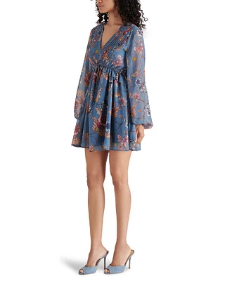 RAMI DRESS BLUE MULTI