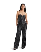 GLITTERINE JUMPSUIT BLACK