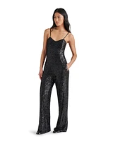 GLITTERINE JUMPSUIT BLACK