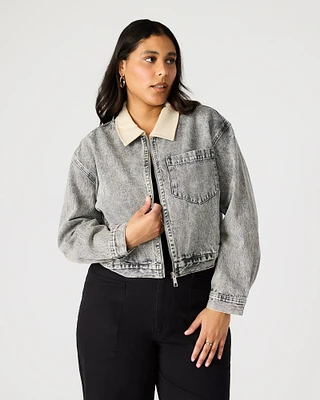 GLACIA JACKET LIGHT GREY