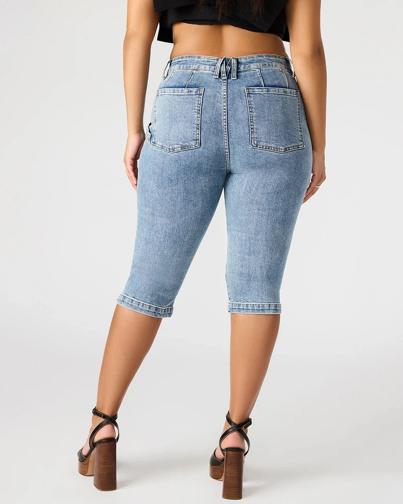 DELRAY CAPRI PANT BLUE