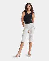 DELRAY CAPRI PANT WHITE