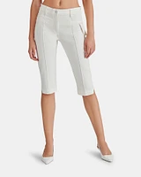 DELRAY CAPRI PANT WHITE