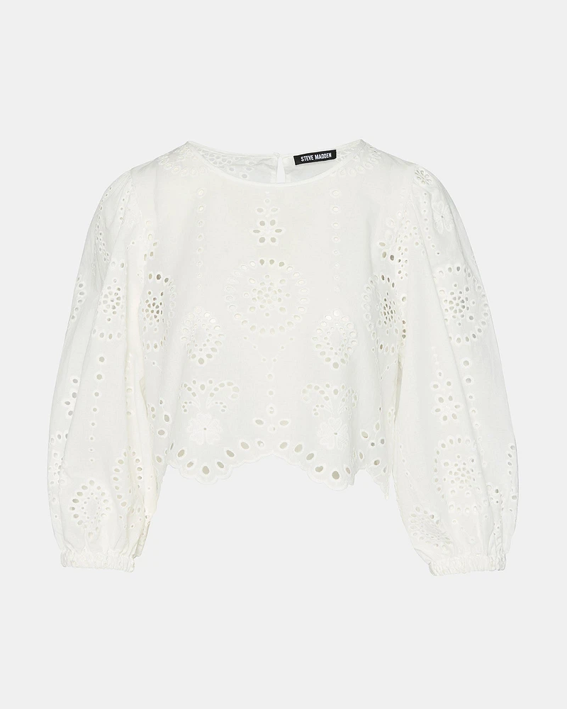 MEERA TOP WHITE