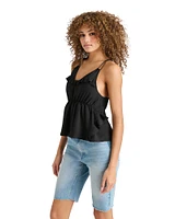 MINA TOP BLACK