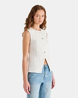 WESLEY TOP WHITE