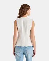 WESLEY TOP WHITE