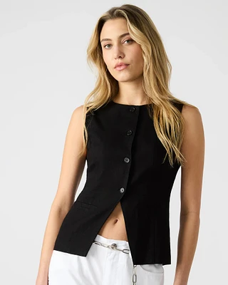 WESLEY TOP BLACK FABRIC