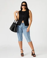 WESLEY TOP BLACK FABRIC