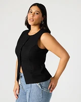 WESLEY TOP BLACK FABRIC
