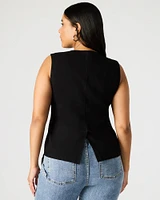 WESLEY TOP BLACK FABRIC