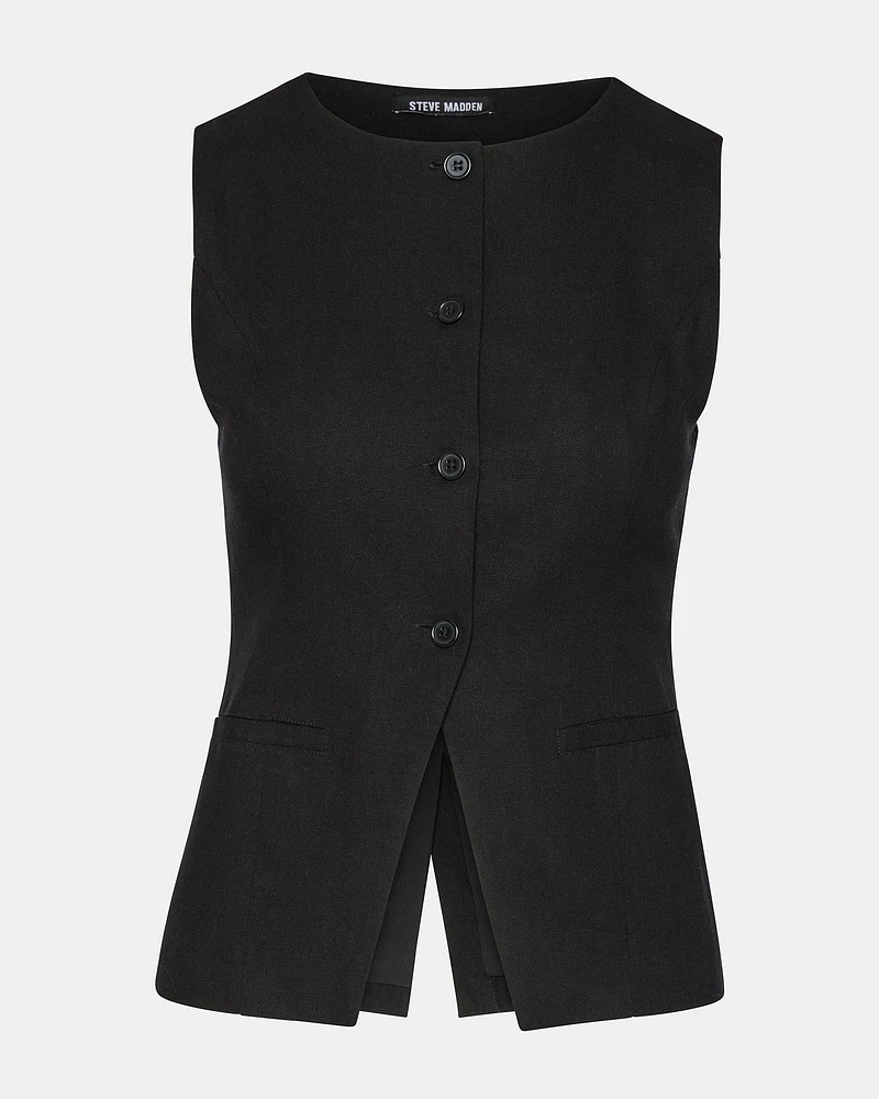 WESLEY TOP BLACK FABRIC