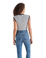 AUBREE BODYSUIT STRIPED BLUE