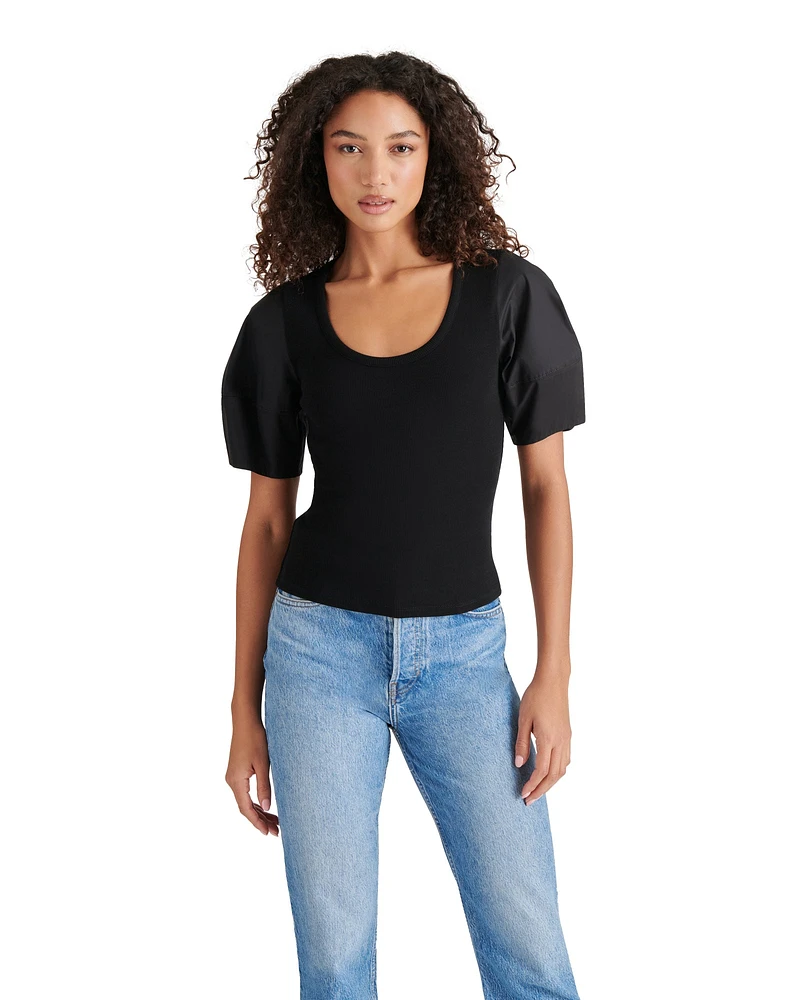 VALETTA TOP BLACK