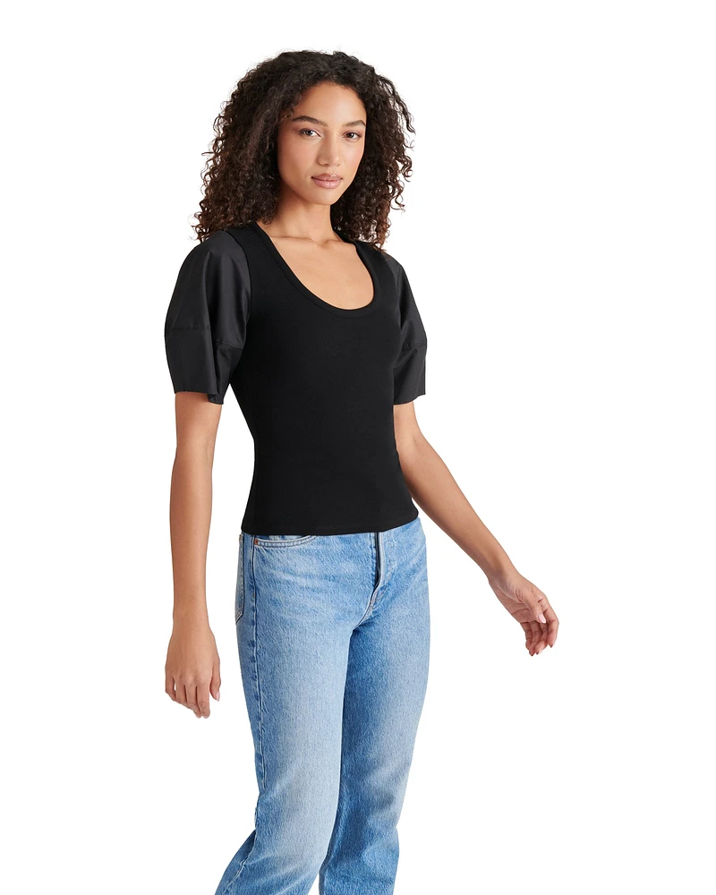 VALETTA TOP BLACK