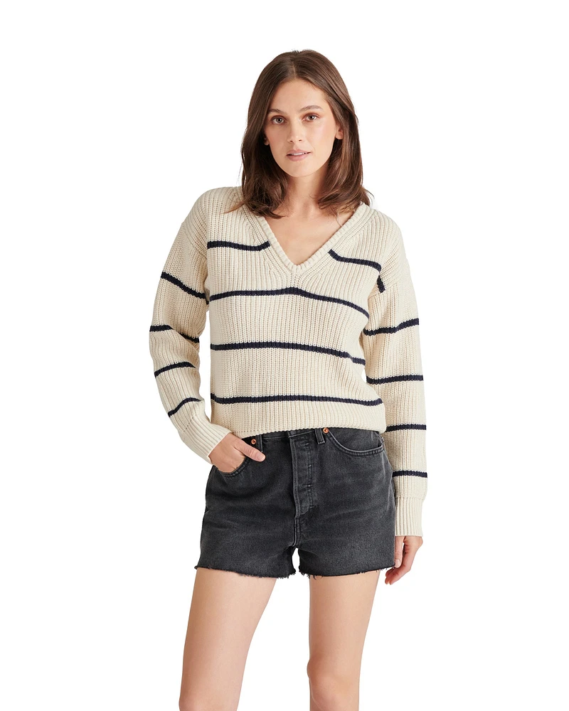 KAITLYN SWEATER IVORY MULTI