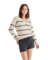 KAITLYN SWEATER IVORY MULTI