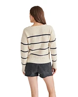 KAITLYN SWEATER IVORY MULTI