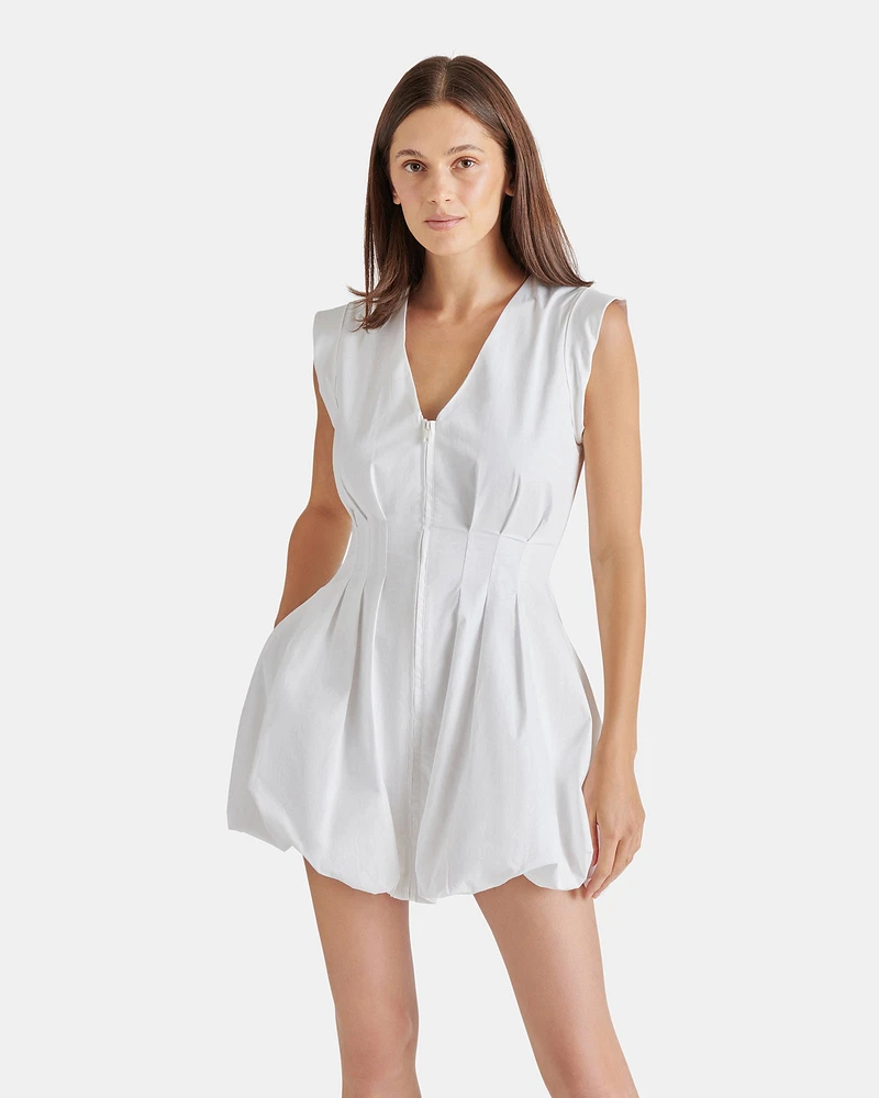 GALE DRESS WHITE