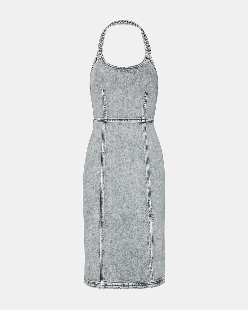 GIA DRESS LIGHT GREY