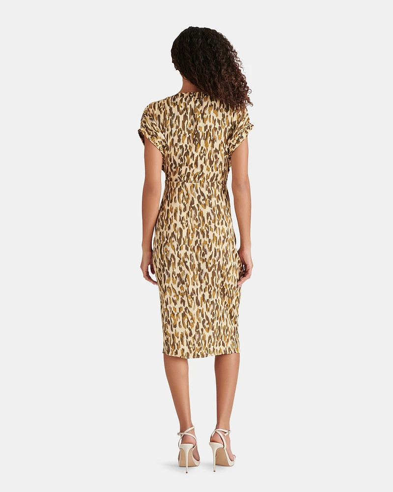 BRUNO DRESS CAMO GREEN MULTI