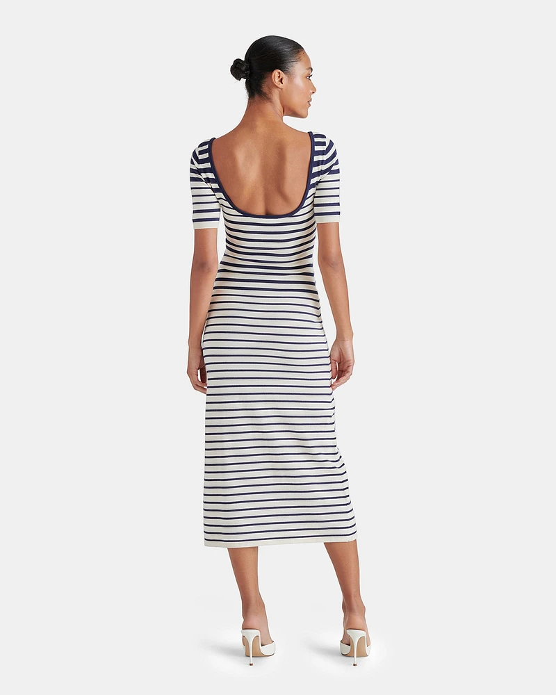SELAH DRESS IVORY MULTI