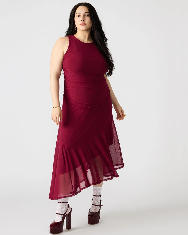 LANEY DRESS WINE