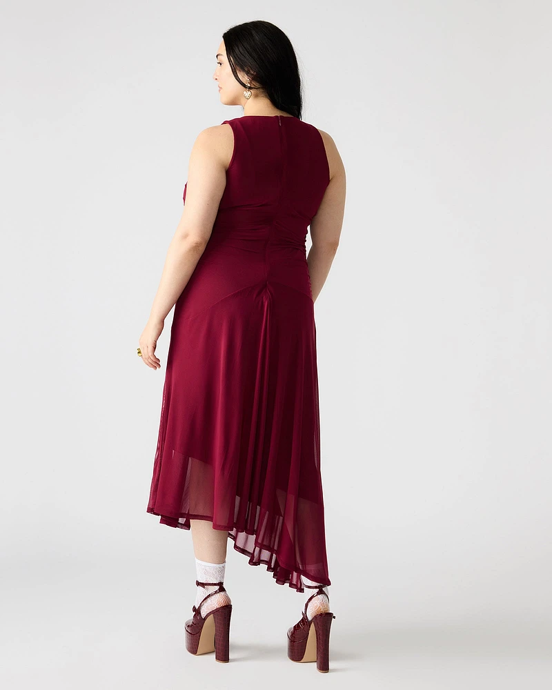 LANEY DRESS WINE