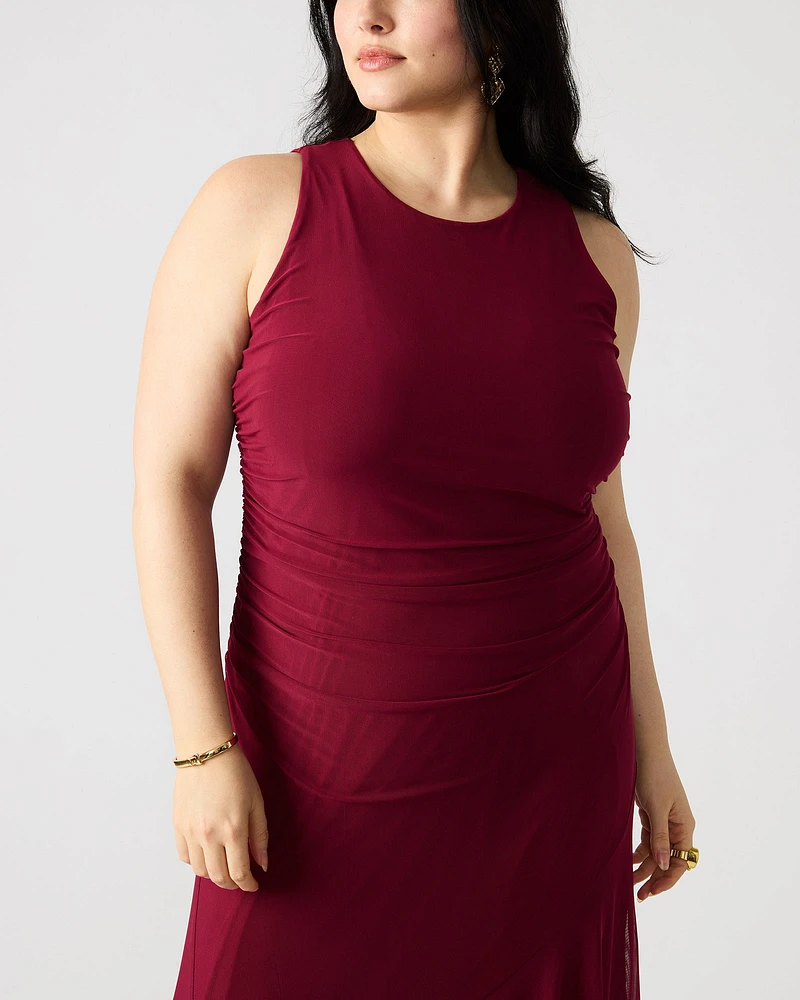 LANEY DRESS WINE