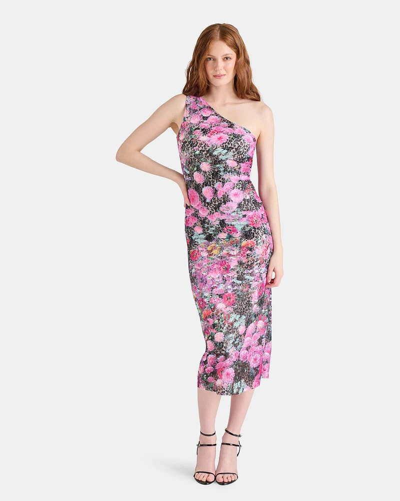 SACHA DRESS BLACK MULTI