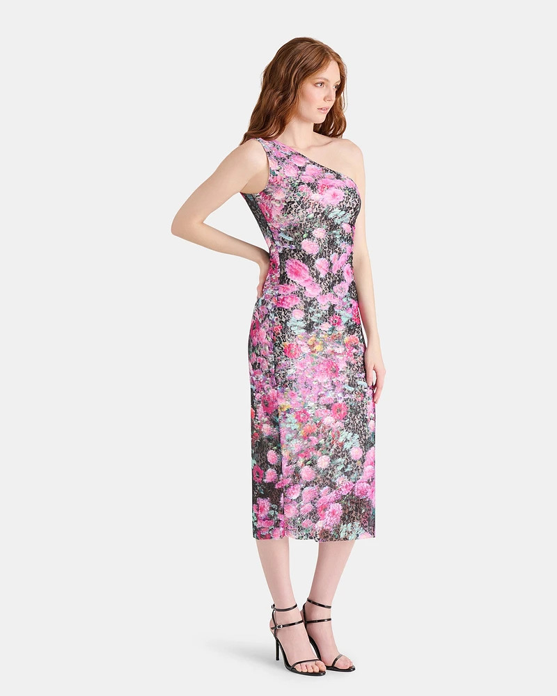 SACHA DRESS BLACK MULTI