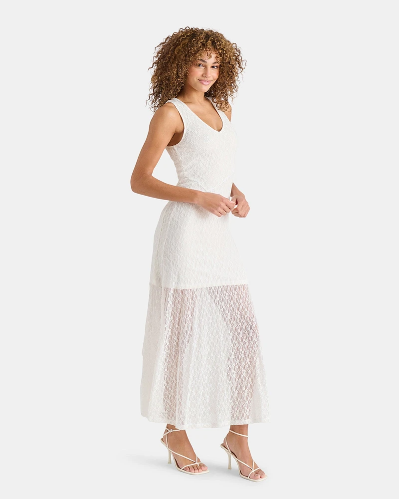 THEO DRESS WHITE