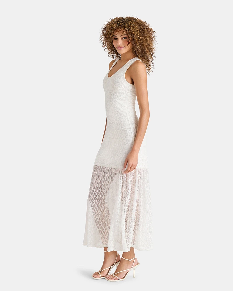 THEO DRESS WHITE
