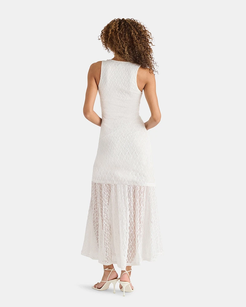 THEO DRESS WHITE