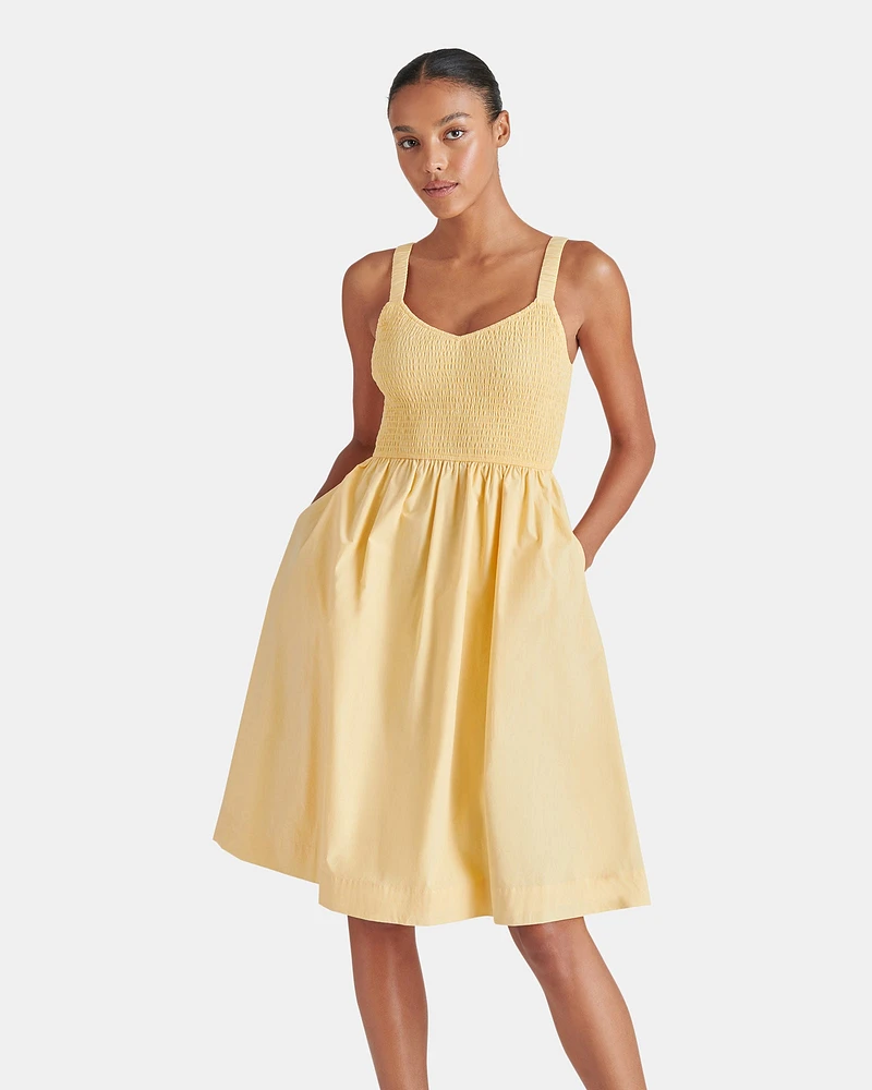 FLEUR DRESS YELLOW