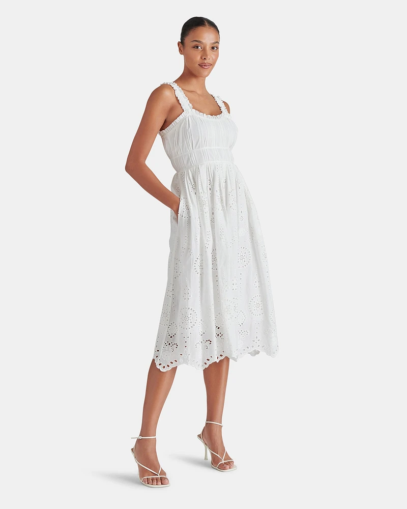 HARMONY DRESS MAXI WHITE