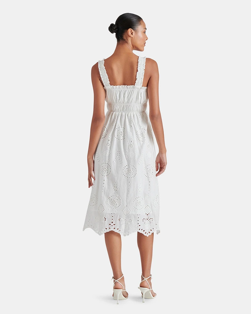 HARMONY DRESS MAXI WHITE