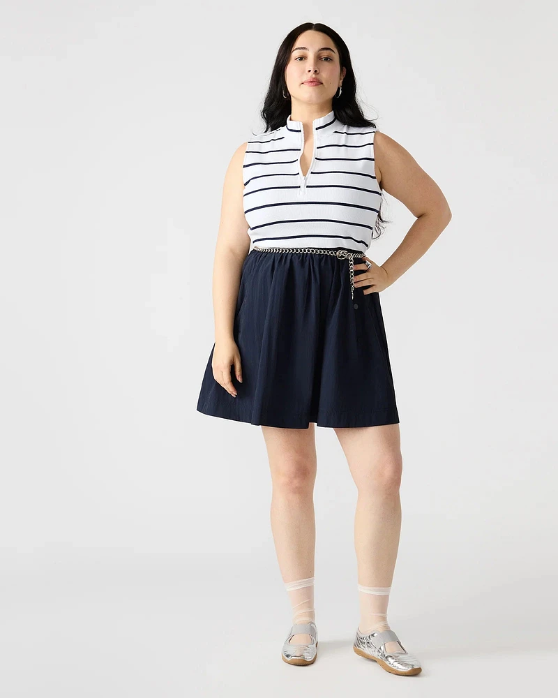 LYON DRESS STRIPED BLUE MULTI