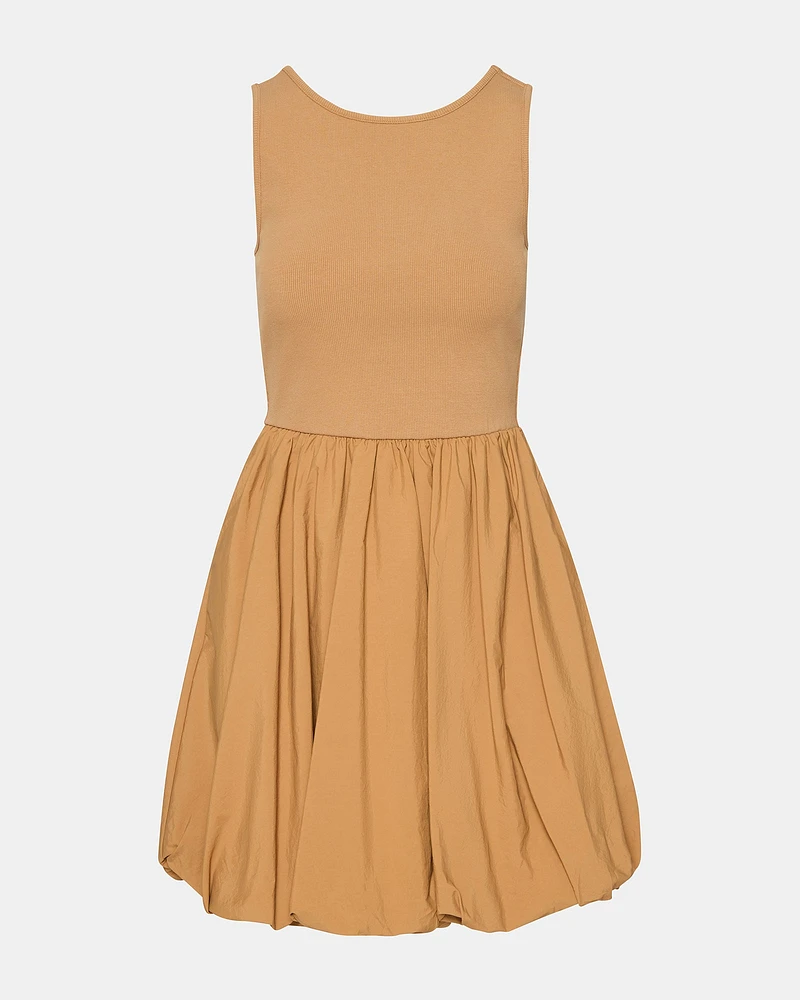 PALERMO DRESS TAN