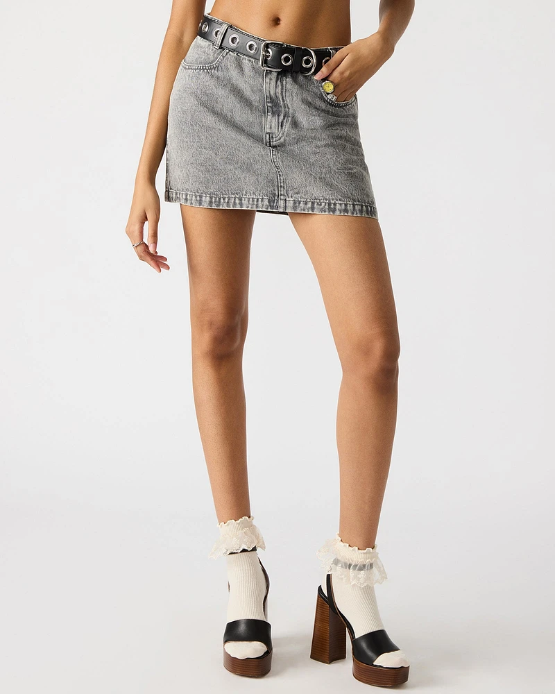 ABACO SKIRT LIGHT GREY