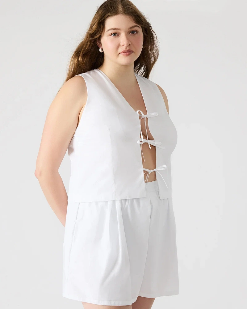 ALIZA TOP WHITE