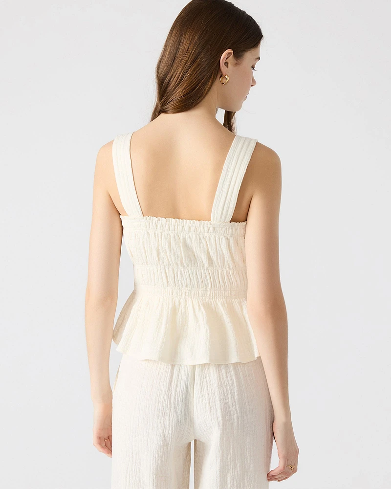 GABRIELLE TOP IVORY