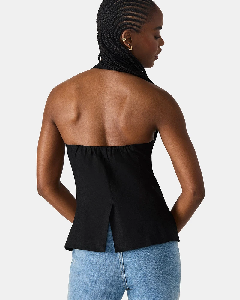 BRIELLE VEST BLACK