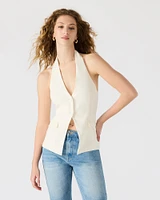 BRIELLE VEST IVORY