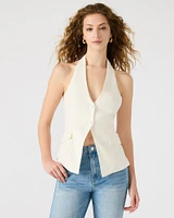 BRIELLE VEST IVORY