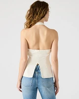 BRIELLE VEST IVORY