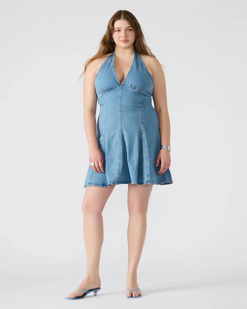 MALIA DRESS DENIM