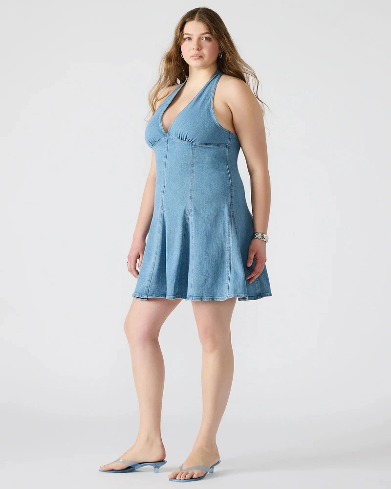 MALIA DRESS DENIM