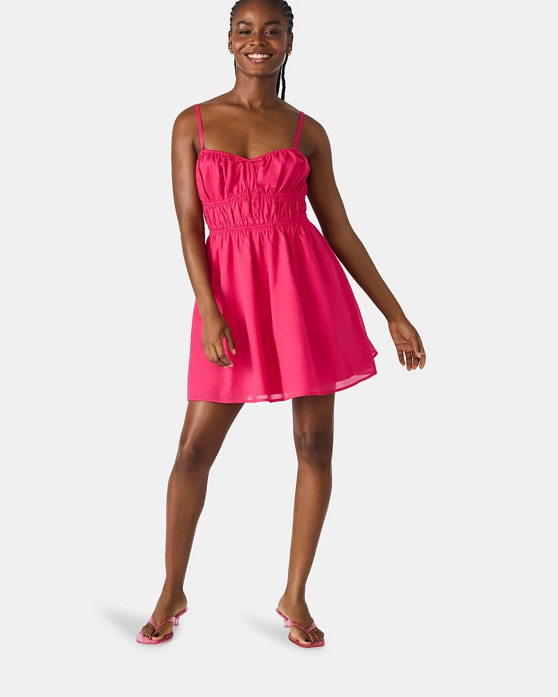 HEATHER DRESS PINK
